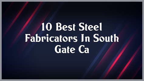 THE BEST 10 Metal Fabricators in LA MESA, CA 